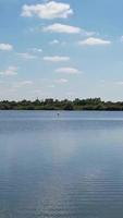 Best View of Lake at England, Vertical and Portrait Style Video Clip