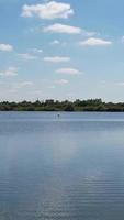 bester blick auf den see in england, vertikaler und hochformatiger videoclip video