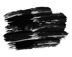 mancha de tinta dibujada a mano negra. mancha de tinta aislada sobre fondo blanco. ilustración vectorial vector
