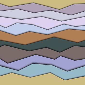 Seamless modern abstract geometric background. Pattern with horizontal broken stripes. vector