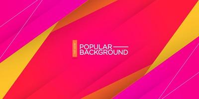 Abstract dynamic overlap bright red gradient illustration background with cool pattern. simple and modern design.Eps10 vector