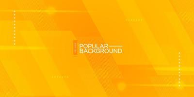 Abstract bright yellow background with geometric shapes, lights and shadows on background design.Eps10 vector