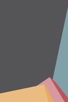 portada de póster abstracto de arquitectura. afiche con forma geométrica que construye mínimo, cubierta de arquitectura, color de moda, vector. diseño para fondo de arquitectura, presente, afiche, web, impresión, pancarta. vector