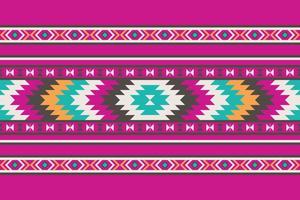 Geometric ethnic pattern seamless. Style ethnic American Aztec seamless colorful textile. Design for background,wallpaper,fabric,carpet,ornaments,decoration,clothing,Batik,wrapping,Vector illustration vector