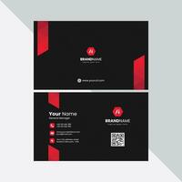 Modern Professional Business Card, Creative And Simple Business Visiting Card, Business Card Design Template vector