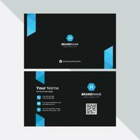 Modern Professional Business Card, Creative And Simple Business Visiting Card, Business Card Design Template vector