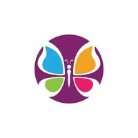 Beauty Butterfly icon design vector