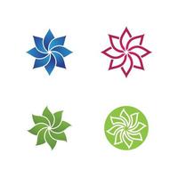 flower vector icon design