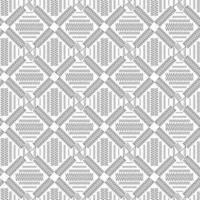 Vector geometric seamless pattern with random graphics.