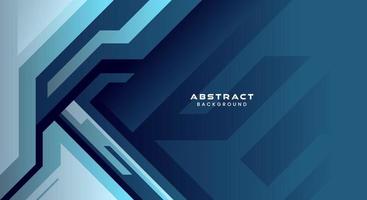 Modern blue tech background vector