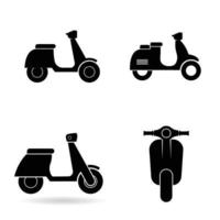 Scooter icon vector