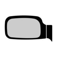 icono del espejo retrovisor del coche vector