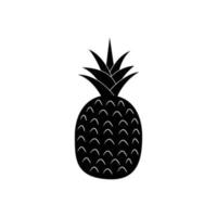 vector de logotipo de piña