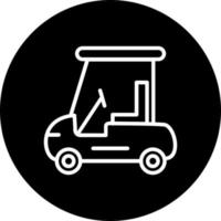 Golf Cart Vector Icon