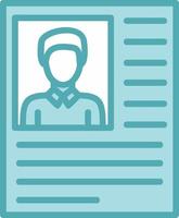 Resume Vector Icon