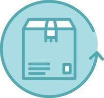 Return Box Vector Icon