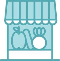 Grocery Shop Vector Icon