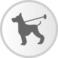 Dog Walking Vector Icon