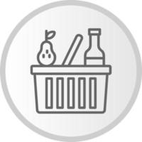 Groceries Vector Icon