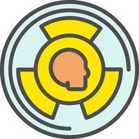 Radiation Vector Icon