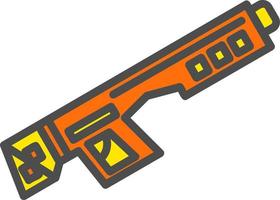 icono de vector de pistola