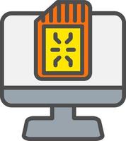 Screen Vector Icon