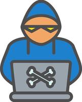 Hacker Vector Icon