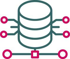 Data Base Vector Icon