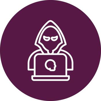 Hacker Vector Icon