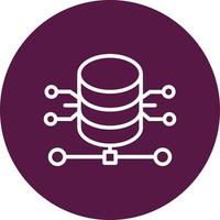 Data Base Vector Icon