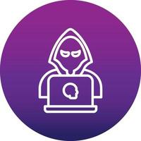 Hacker Vector Icon