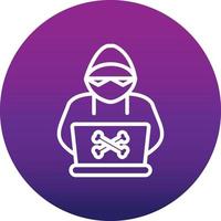 Hacker Vector Icon