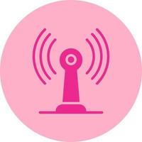 Radio Antenna Vector Icon