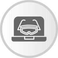 icono de vector de gafas ar