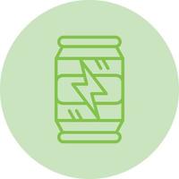 icono de vector de bebida energética