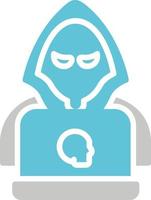 icono de vector de hacker