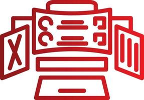 Computer Vector Icon