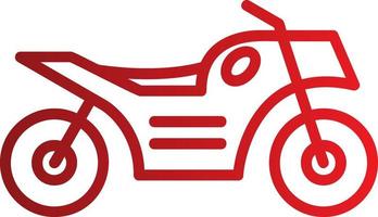 icono de vector de moto