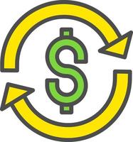 Money Exchange Vector Icon