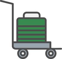 Luggage Vector Icon