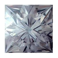 Diamond style texture cover. Shiny material. Isolated on white. photo