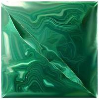 Malachite style texture cover. Colorful material. Isolated on white. photo