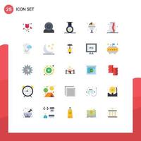 25 Creative Icons Modern Signs and Symbols of fast can hardware drink wine Editable Vector Design Elements