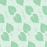 background leaf line art vector