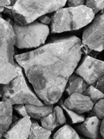 Broken rocks photographed at close range so that all the photo frames are filled with them. It is suitable for backgrounds
