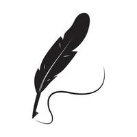 feather pen Vector