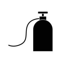 Oxygen Cylinder icon vector