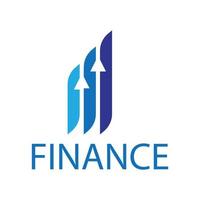 grow finance logo vector