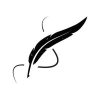 feather pen Vector