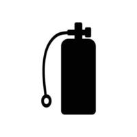 Oxygen Cylinder icon vector